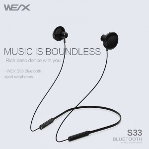 WEX - S33 Bluetooth слушалка