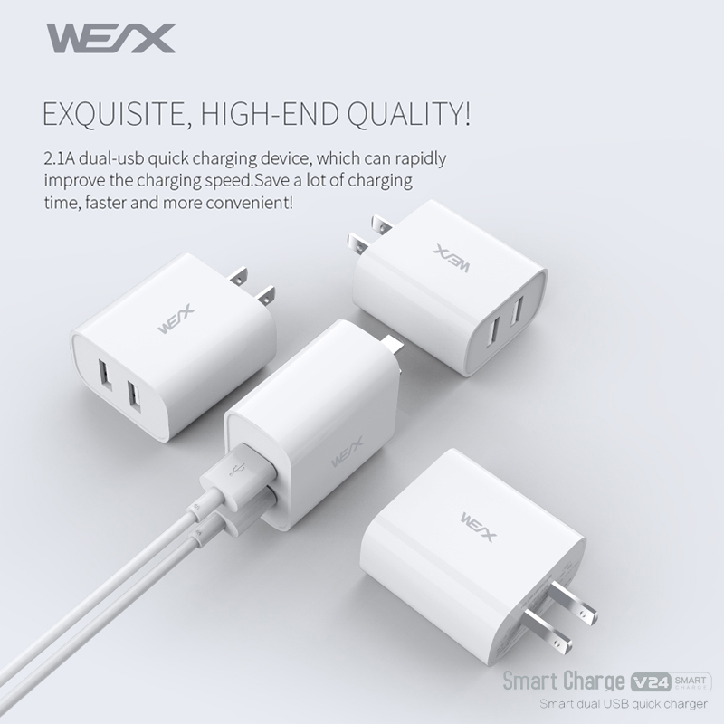 WEX V24 Бързо зарядно за стена Публикувай